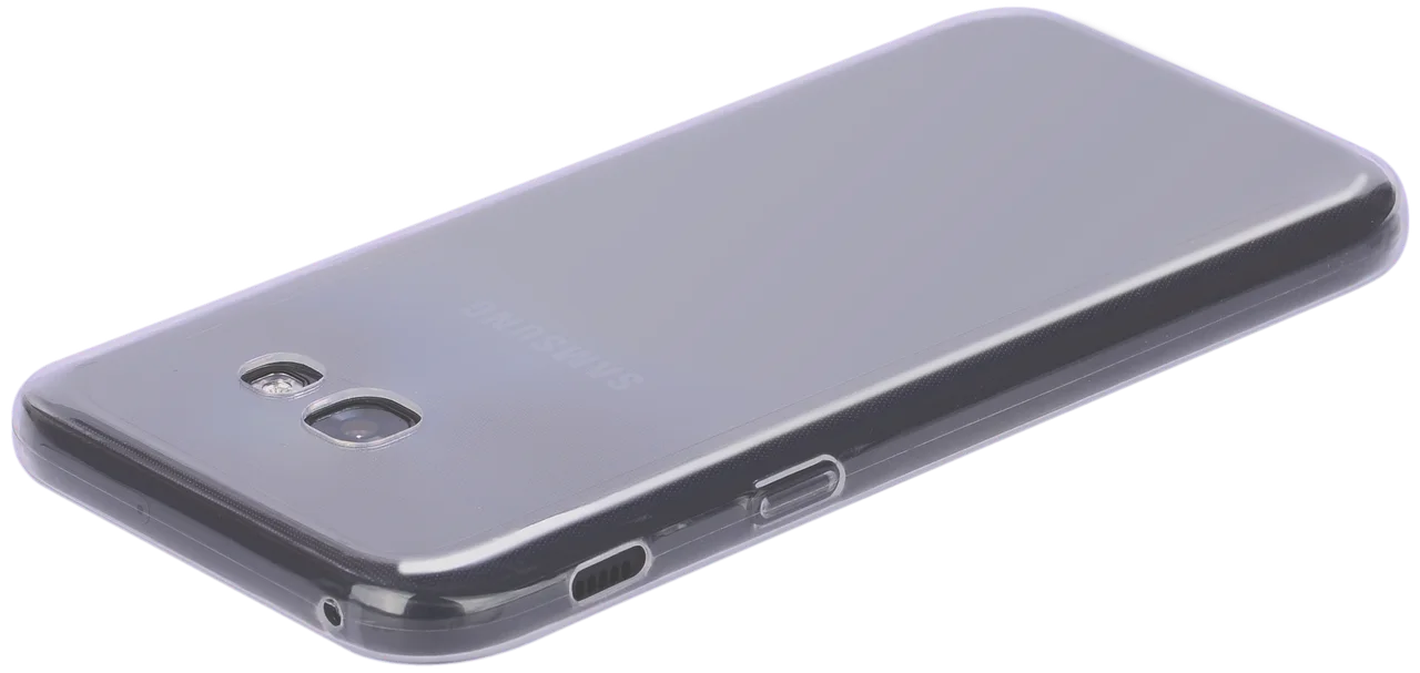 samsung a5 2017, smartphone, elektronik, mobiltelefon, grej, pekskärm, omslag, silikon, utan bakgrunds